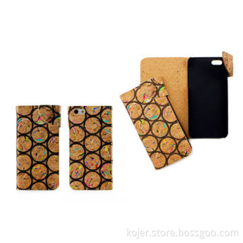 Wallet-shaped Leather Mobile Phone Cases for Smartphone, Magnetic Flap on Top, OEM Orders Welcomed